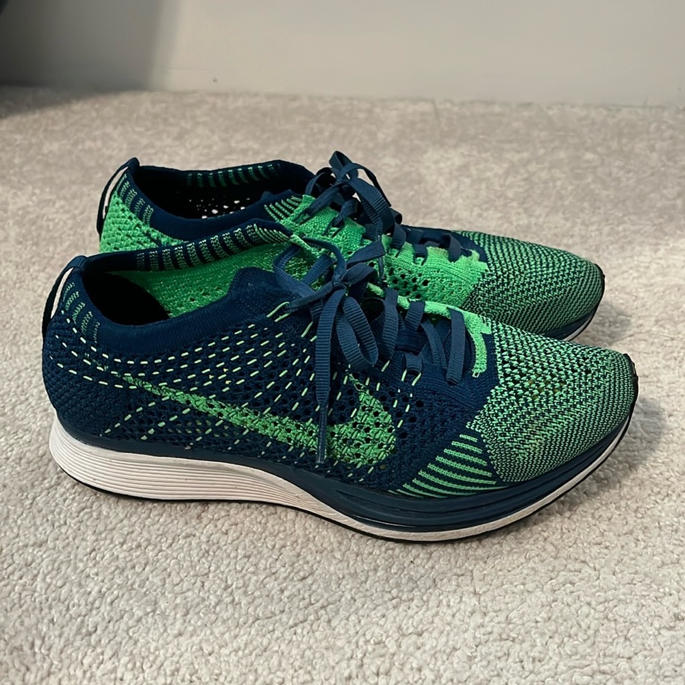 Nike Flyknit Brave Blue Racers